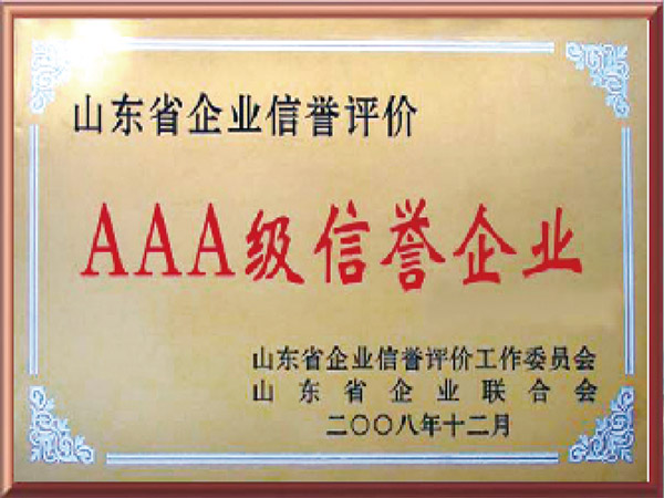3A級信譽企業(yè)
